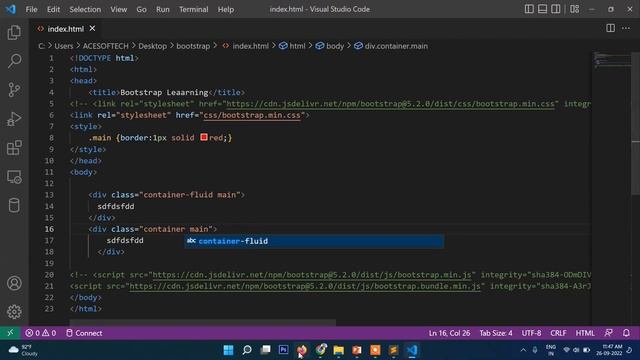 2 .Bootstrap 5 Container and Container Fluid. What is difference between Container & Container-flui смотреть онлайн