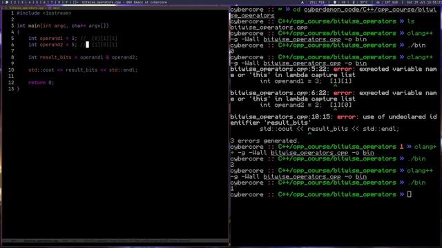 C++ понятный курс для начинающих. #23 Побитовые операторы. Bitwise operators. смотреть онлайн