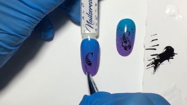 Скорпион на ногтях дизайн ногтей скорпион смотреть онлайн