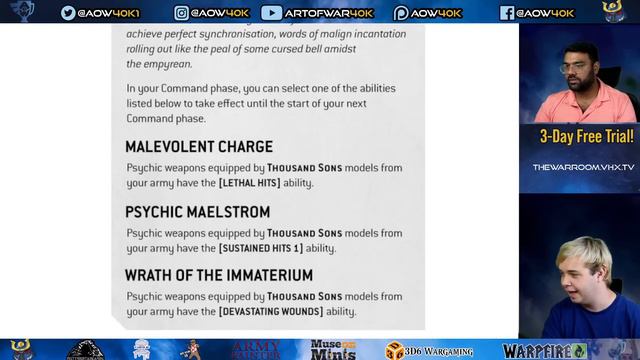 NEW Thousand Sons 10th Edition Faction Focus! смотреть онлайн