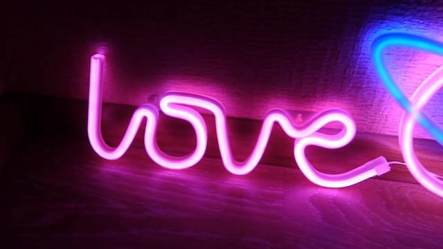 Декор в комнату. Neon ночник с AliExpress смотреть онлайн