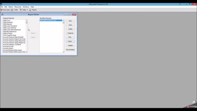 Dynamics GP - Word Templates XML Import смотреть онлайн