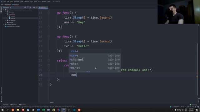 Select - Go Programming Tutorial #10 смотреть онлайн