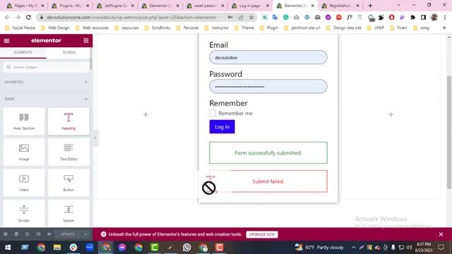 How to add reset password in login form? | crocoblock | Full bangla Tutorial смотреть онлайн
