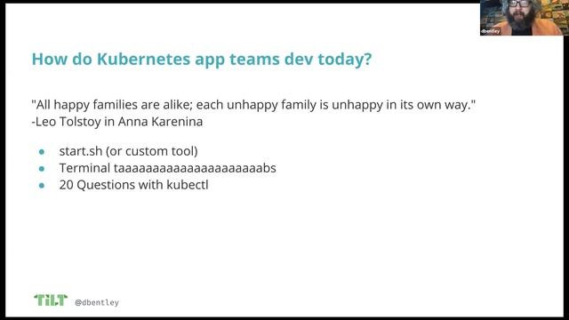 Kubernetes Atlanta meetup - July 2020 - 10 min with Typhoon, Cloud-Native broke dev Tilt fixes it смотреть онлайн