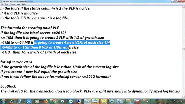 Sql Server Transaction Log File Internals смотреть онлайн