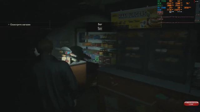 Resident Evil 2 Remake, AMD HD7970 + RyZen 5 2600, FPS TEST, MEDIUM смотреть онлайн