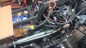 Самодельный квадроцикл из Оки. Первый выезд