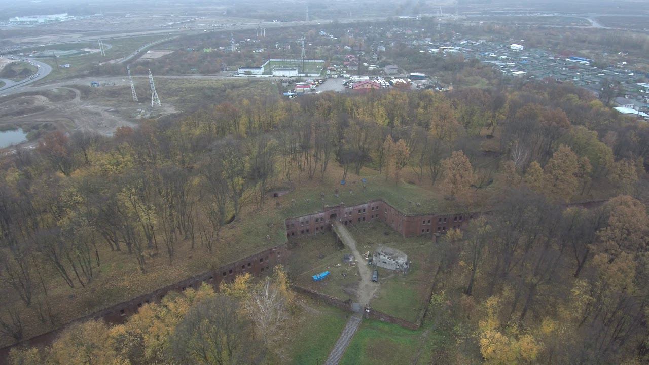 Форт №3 Северная гора , обзор с воздуха смотреть онлайн
