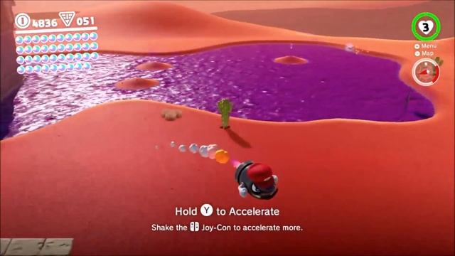 Sand Kingdom Moon #76 On the Eastern Pillar | Super Mario Odyssey смотреть онлайн