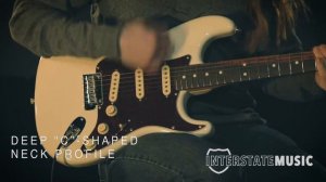 Fender American Professional ll Stratocaster Electric Guitar, Olympic White | Interstate Music