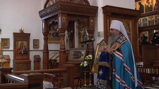 Слово митр. Арсения перед проводами Святогорской иконы в Винницу. 30.06.17г. смотреть онлайн