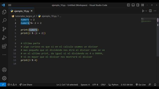 Tutorial #10 para aprender programación en Python con Visual Studio Code смотреть онлайн