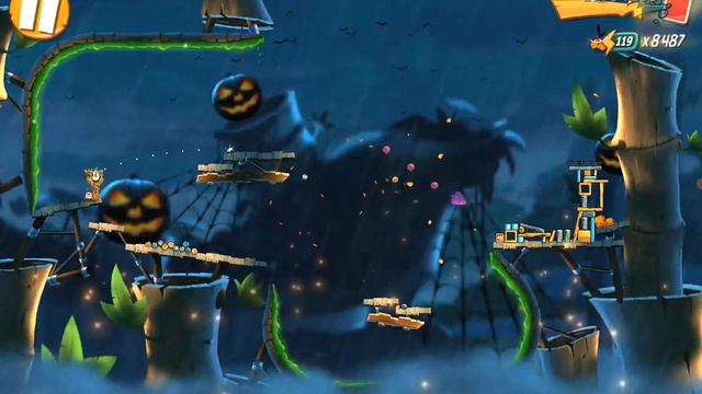 angry birds 2. паника короля свиней . босс вылетел из пушки ! смотреть онлайн