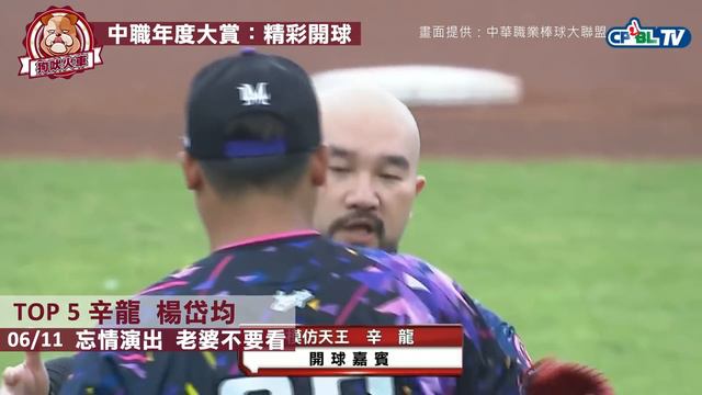 【2017狗吠中職年度大賞10-4】精彩開球TOP10 смотреть онлайн