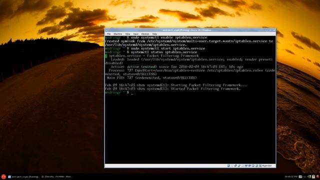 Arch Linux Hardening -- Kernel & iptables Part 3 смотреть онлайн