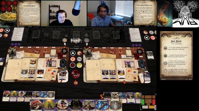 MUR Plays: Bad Blood with Agnes and Parallel Agnes (Arkham Horror: The Card Game) смотреть онлайн