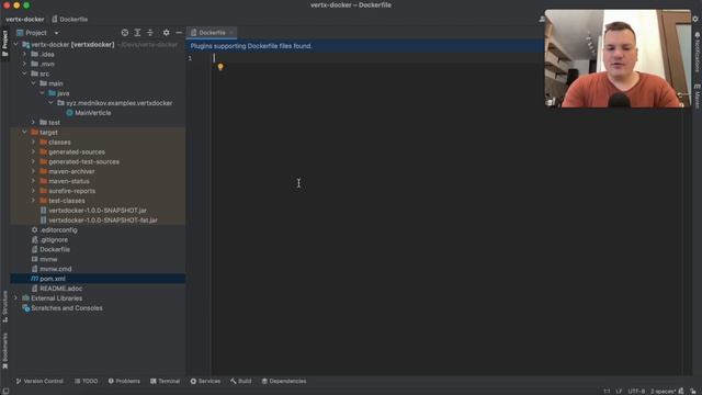 How to deploy Vertx apps with Docker смотреть онлайн