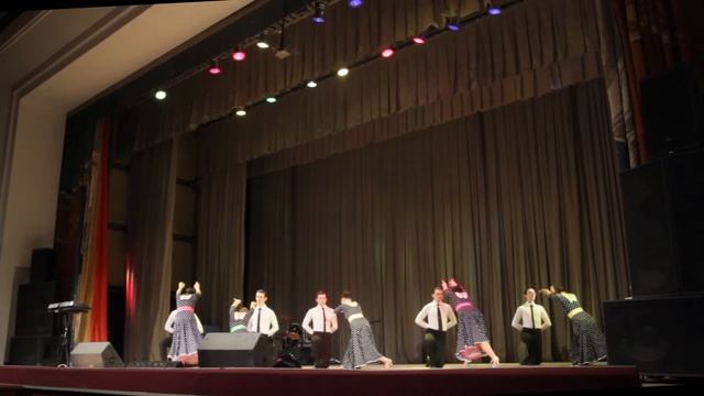 "Синий платочек". Школа Бального Танца НГУ. смотреть онлайн