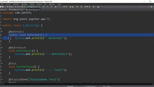 Chapter 2: Junit Basic Annotations смотреть онлайн