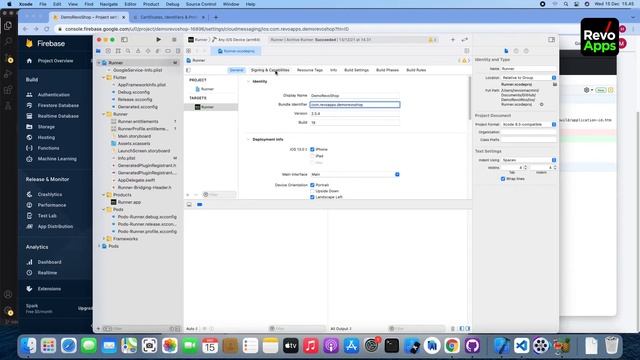 Conectar y configurar Firebase en XCode Woocommerce iOS 06 - Connect and Setting Firebase in XCode смотреть онлайн