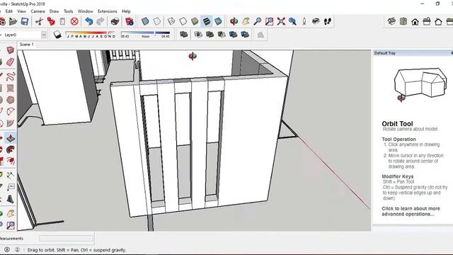 تحويل رسم تخطيطي لفيلا لرسم تلاتي الابعاد // autocad to 3D sketchup (parte 2) смотреть онлайн