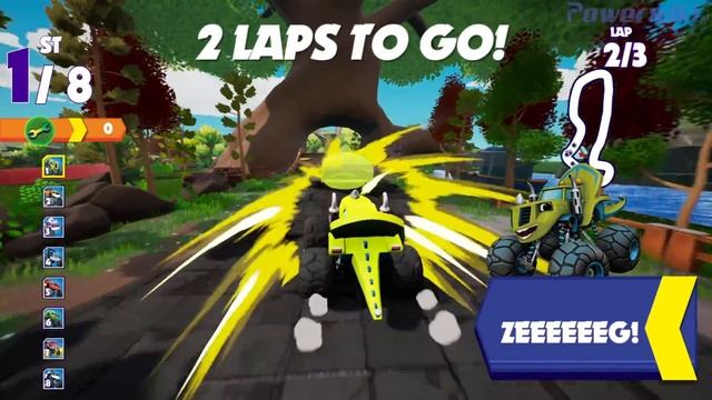 Blaze and the Monster Machines: Axle City Racers - Part 2/4 - Platinum Racethrough ? смотреть онлайн