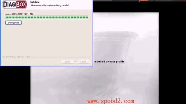 Diagbox V6.01 for Lexia-3 PP2000 Software installation video(2) смотреть онлайн