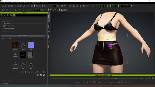 [Character Creator 4] How To Import Daz Studio Clothing And Apply Physics!