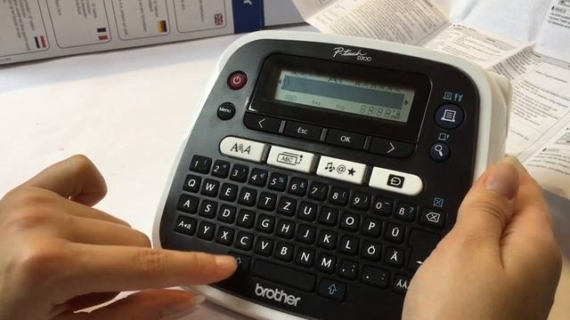 Für Konsumgöttinnen im Test - Brother P-touch PT - D200 Beschriftungsgerät für Etiketten Label Make смотреть онлайн