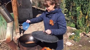 Мастер-класс по приготовлению солдатской каши
