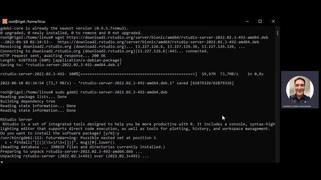RStudio Server no Ubuntu смотреть онлайн