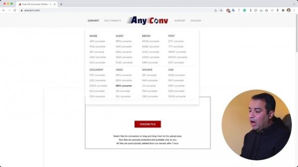 Best Online Convertor (AnyConv Online file converter)