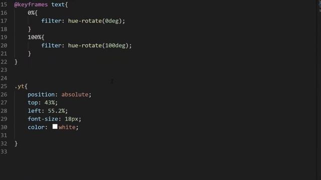 Create Glowing Color Changing Text Logo Using HTML & CSS смотреть онлайн