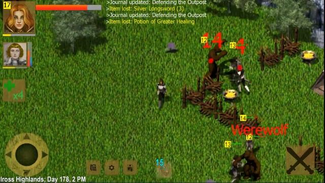 Exiled Kingdoms Quest Walkthrough - Defending the Outpost смотреть онлайн