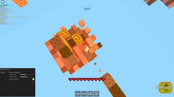 Roblox skywars no lag hitbox