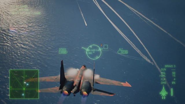 ACE COMBAT 7: Su-33 EML practice смотреть онлайн