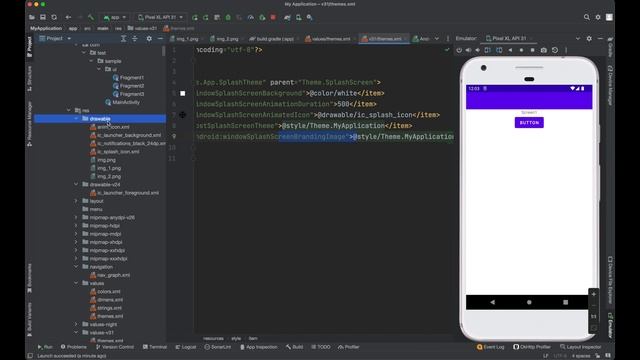 Create splash screen with Splash Screen API #android #androiddevelopment #splashscreen #development смотреть онлайн