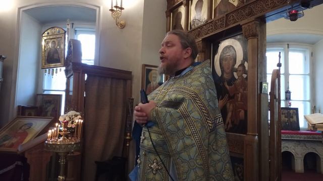 14.10.22 Покров Пресвятой Богородицы (прот. Федор Бородин) смотреть онлайн