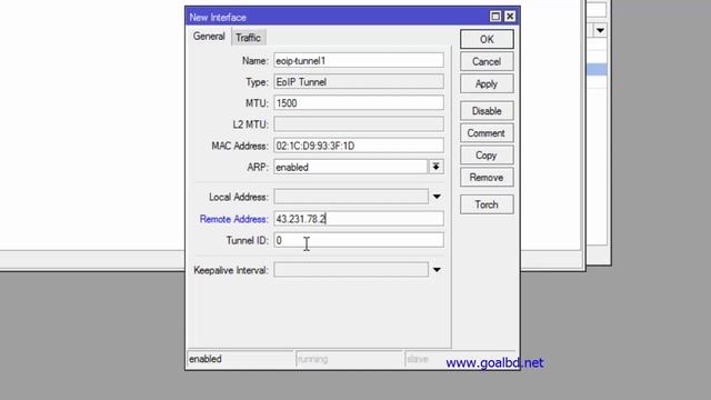 How to configure Mikrotik EoIP tunnel with same IP range смотреть онлайн