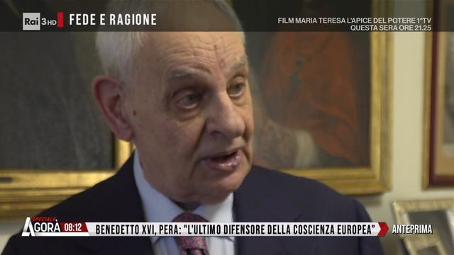 L'addio a Ratzinger parla Marcello Pera - Agorà 05/01/2023 смотреть онлайн