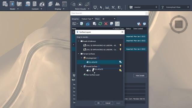 CIVIL 3D AIW EXCHANGE SURFACE DATA FORMAT LANDXML VS IMX TIP смотреть онлайн