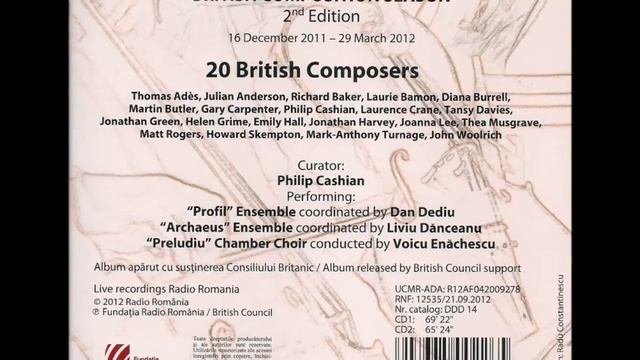 Judith Weir - ”St.Agnes”, live recording 26.01.2012 смотреть онлайн