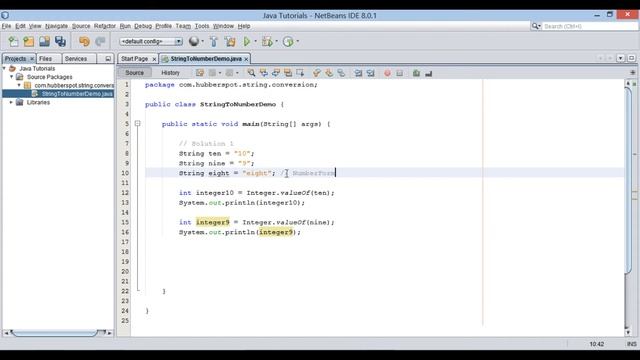 How to convert String to Numeric Values in Java ? смотреть онлайн