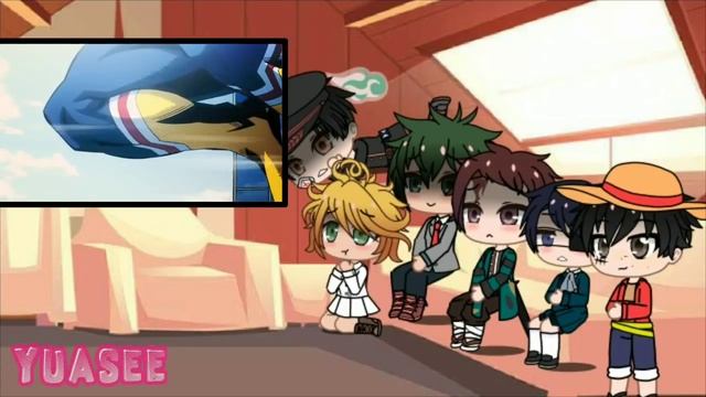 Anime Protagonist React to Amv - | Gacha Club Reacting video | ? (Part One) смотреть онлайн