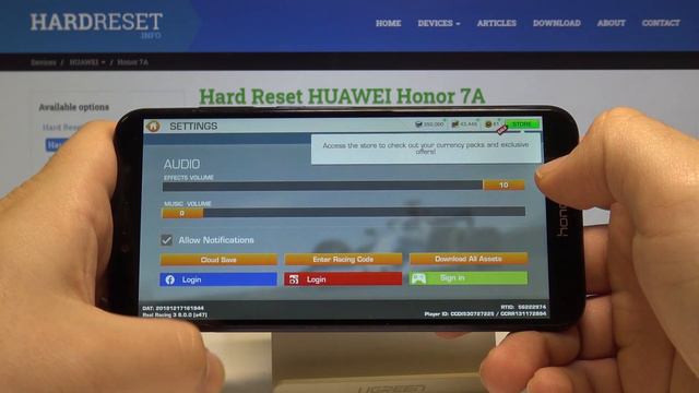 Real Racing 3 on HUAWEI Honor 7A – Gameplay Teset смотреть онлайн