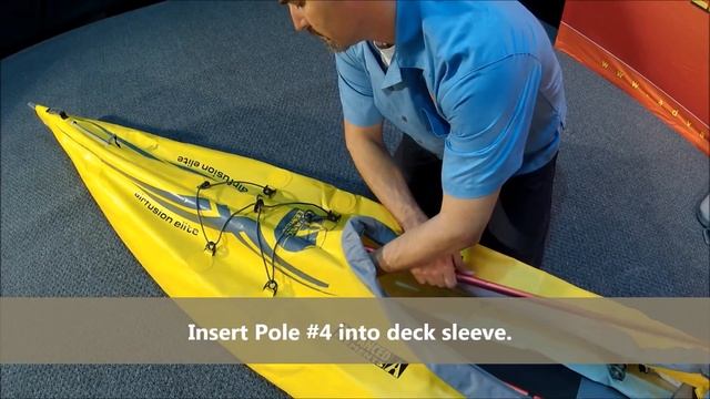 AE1041-Y AirFusion Elite kayak Setup Video смотреть онлайн