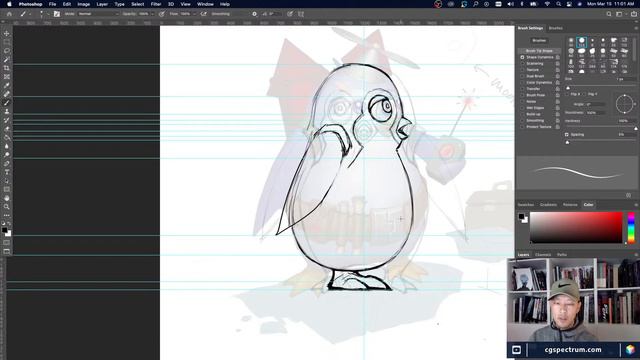Simple Character Concept for Beginner 3D Artist - Part 4 смотреть онлайн