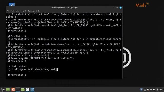 OpenGL Shaders Lighting | Positional Light Specular | Part - 2 | Python | MinhInc | June 2023 смотреть онлайн
