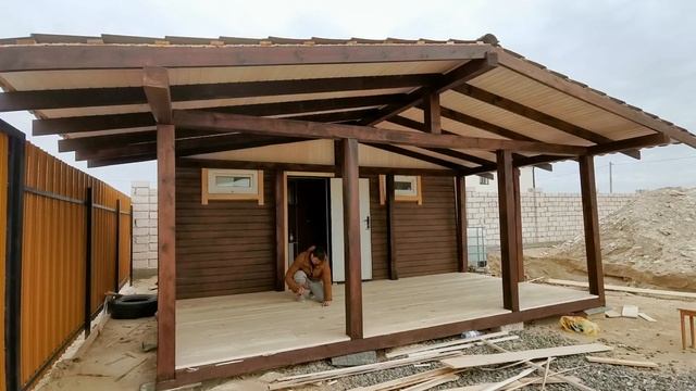 Беседка своими руками | часть 5 | пол и перила смотреть онлайн